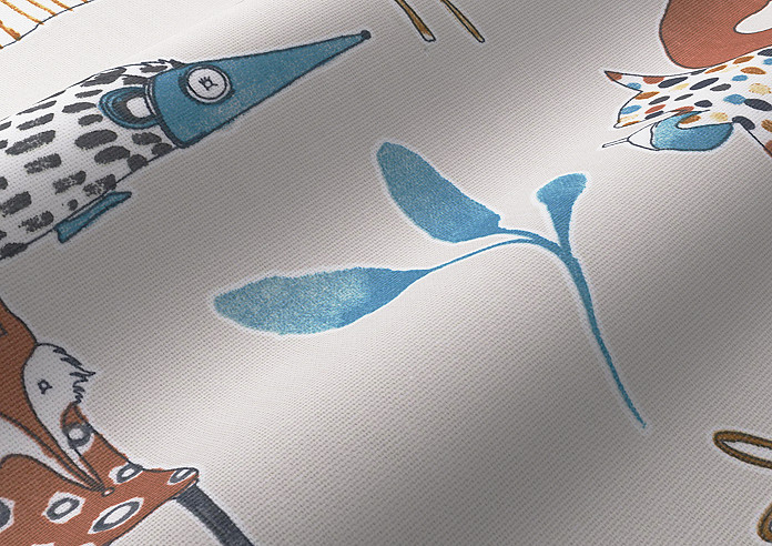 Oh My Deer, Colonial - Twist&Fit Roman Blind - Image 4